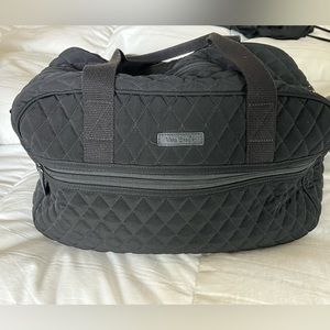 Black Vera Bradley Duffel Carry On Bag